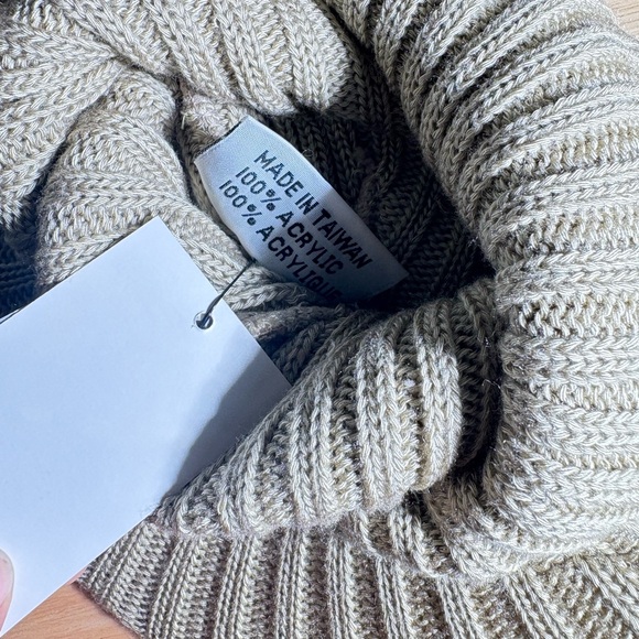 NWT Vintage Lids Men’s OSFA Cable Knit Argyle Short Bill Cap in Tan Brown - Picture 6 of 9